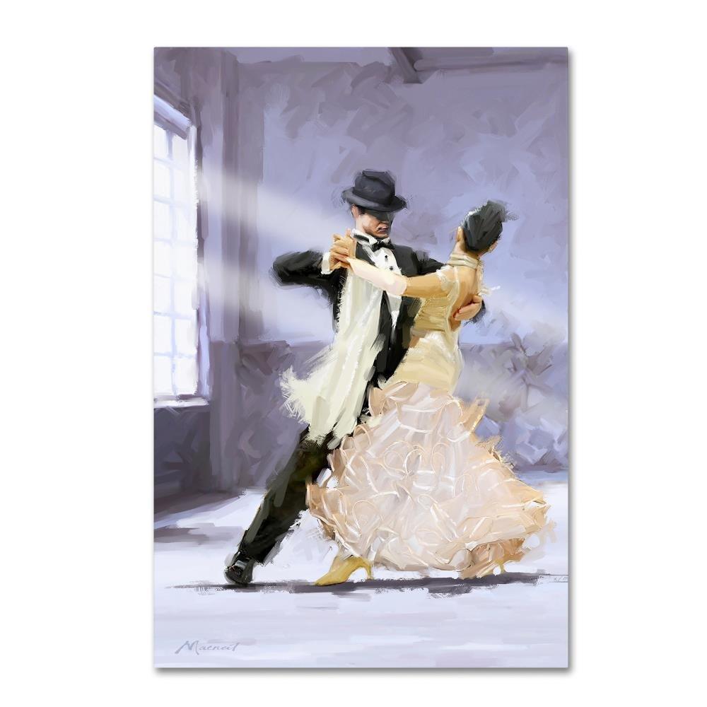 Trademark Fine Art The Macneil Studio " Ballroom Dancing " by The Macneil Studio