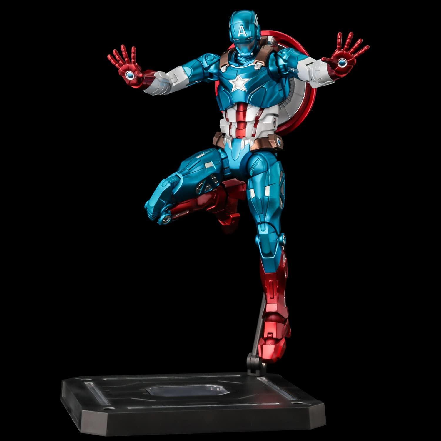 Marvel Captain America Collectible Action Figure (Fighting Armor)