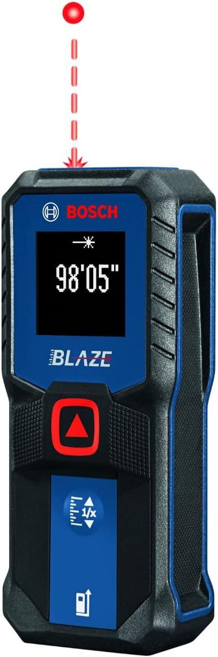 Bosch GLM100-23 Blaze Laser Measure, Red Beam, 100 Ft. - Quantity 1