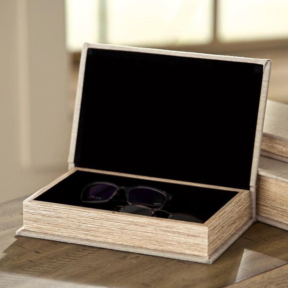 Ebern Designs Kepir 3 Piece Fabric Book Box Set
