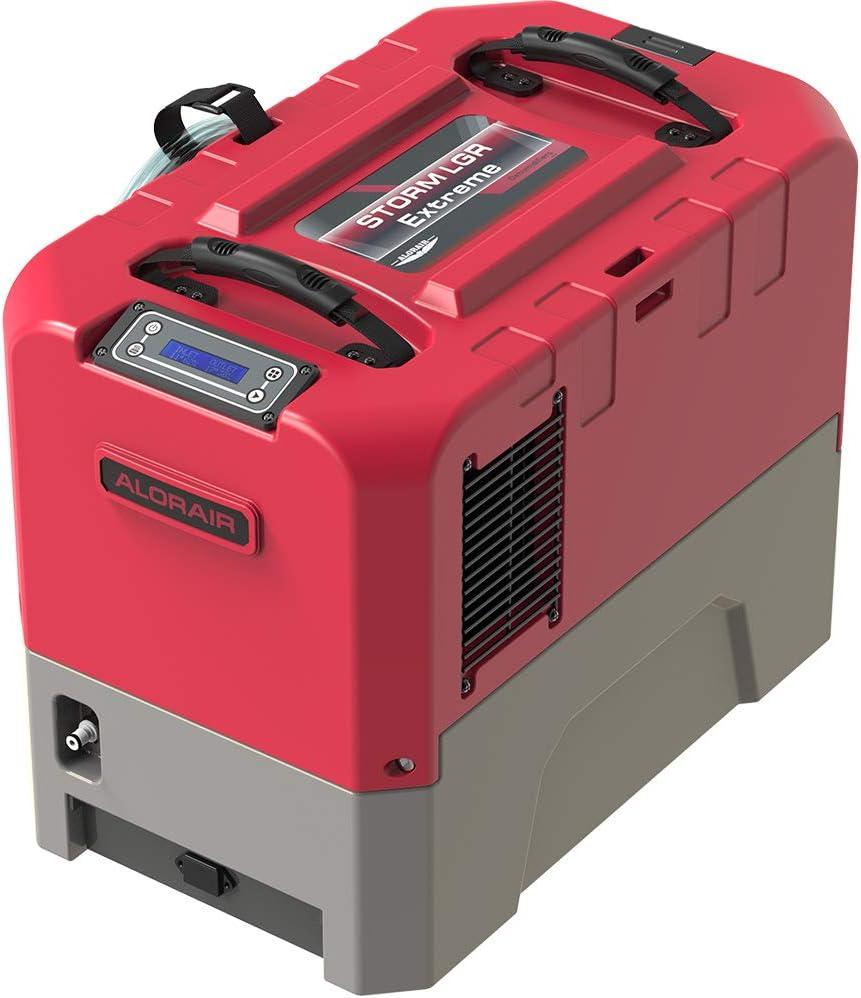 AlorAir Red Commercial Dehumidifier with Pump and Hose