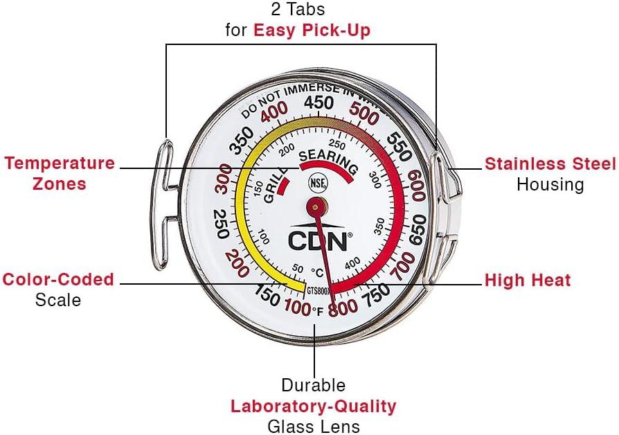 CDN GTS800X Grill Surface Thermometer