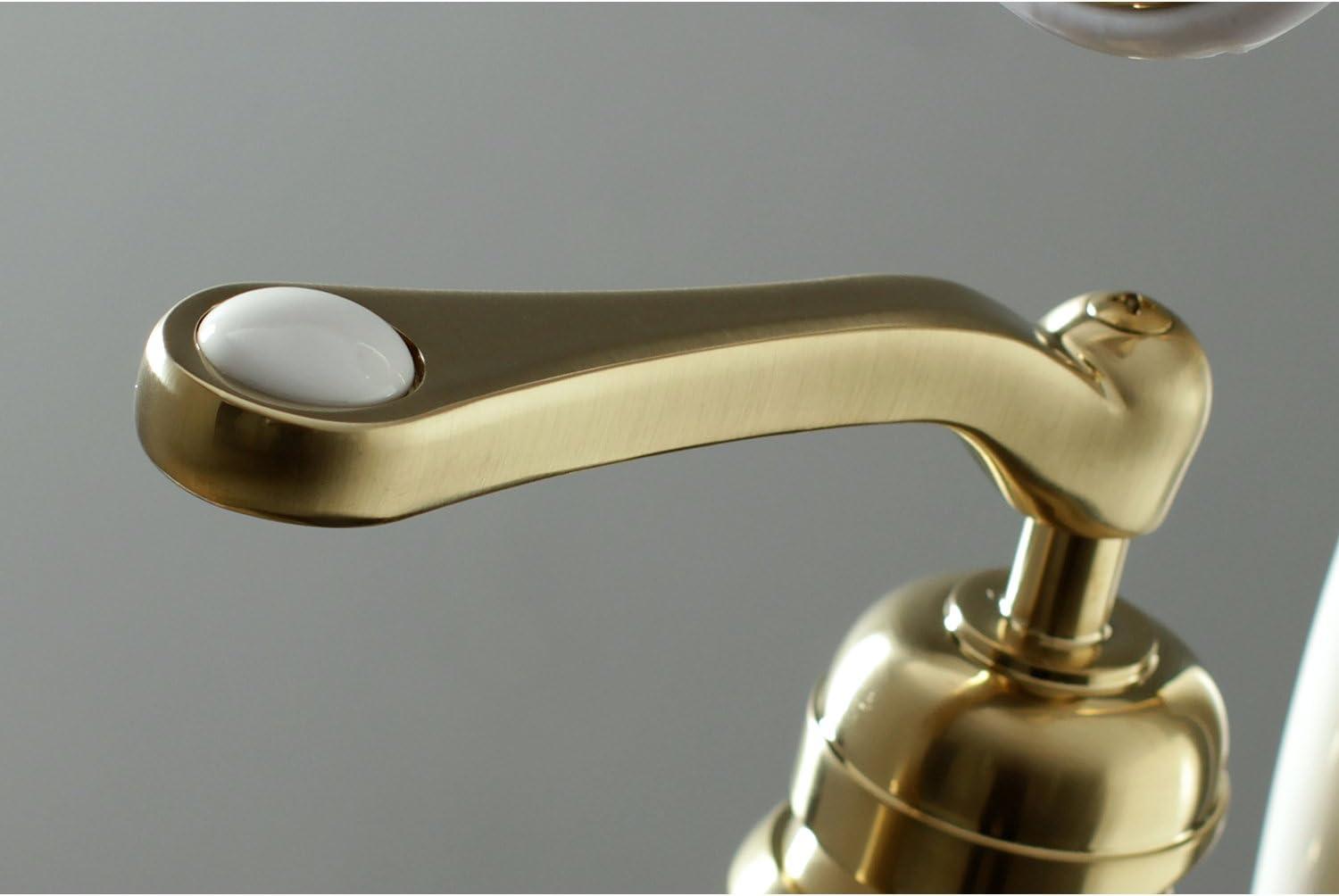 Kingston Brass Royale Single-Handle 1-Hole Freestanding Tub Faucet with Hand Shower