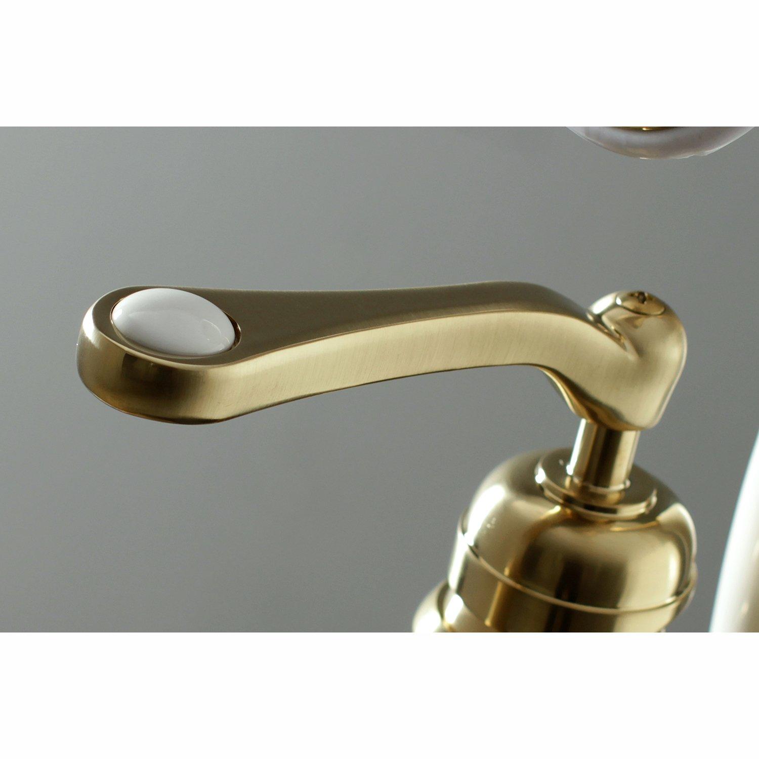 Kingston Brass Royale Single-Handle 1-Hole Freestanding Tub Faucet with Hand Shower