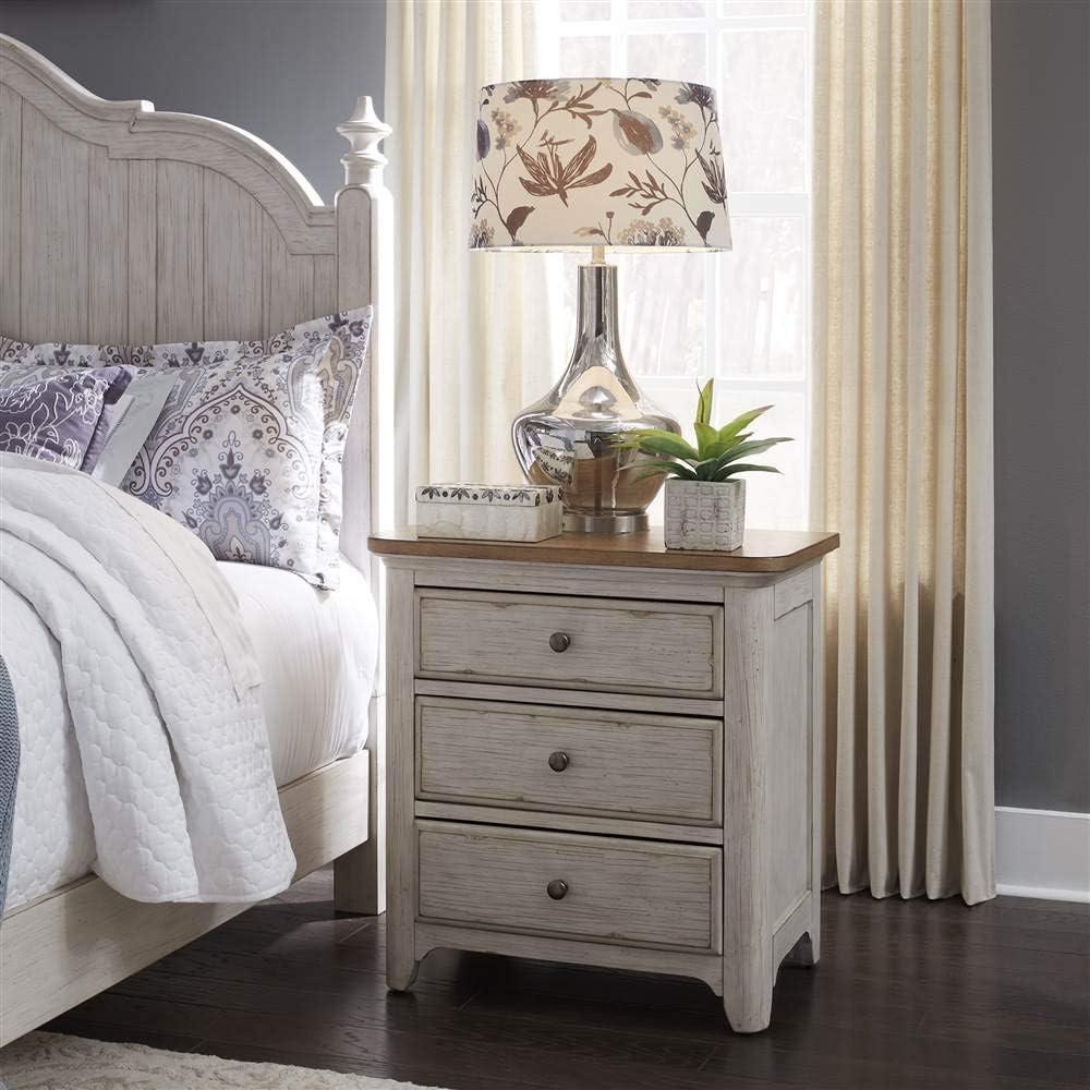 Harlowe 3 Drawer Nightstand