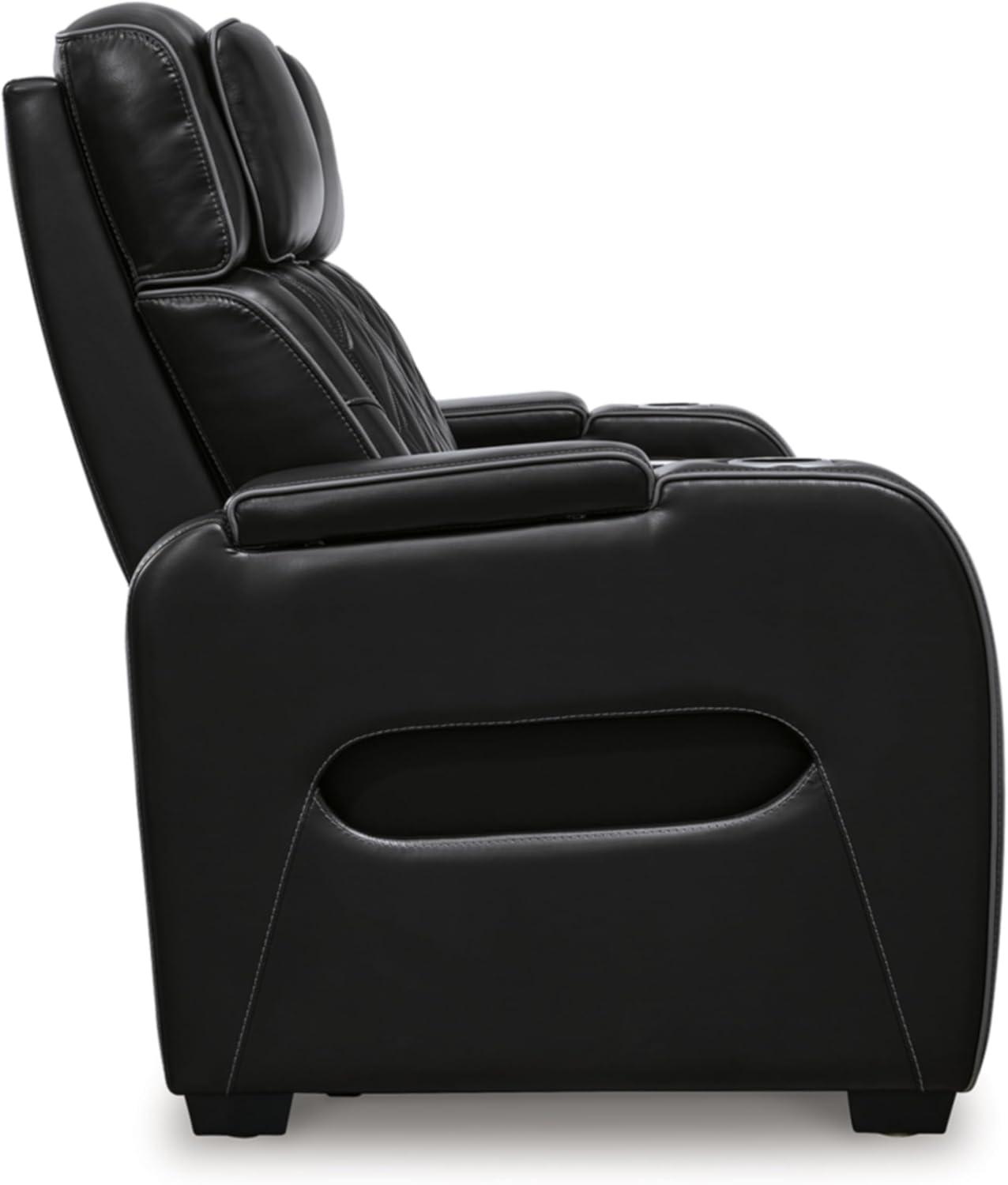 Ashley Furniture Boyington Black Power Reclining Sofa