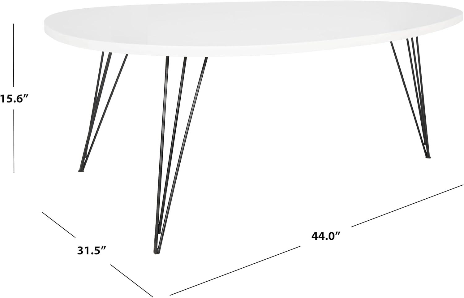 Wynton Retro Mid Century Wood Coffee Table  - Safavieh