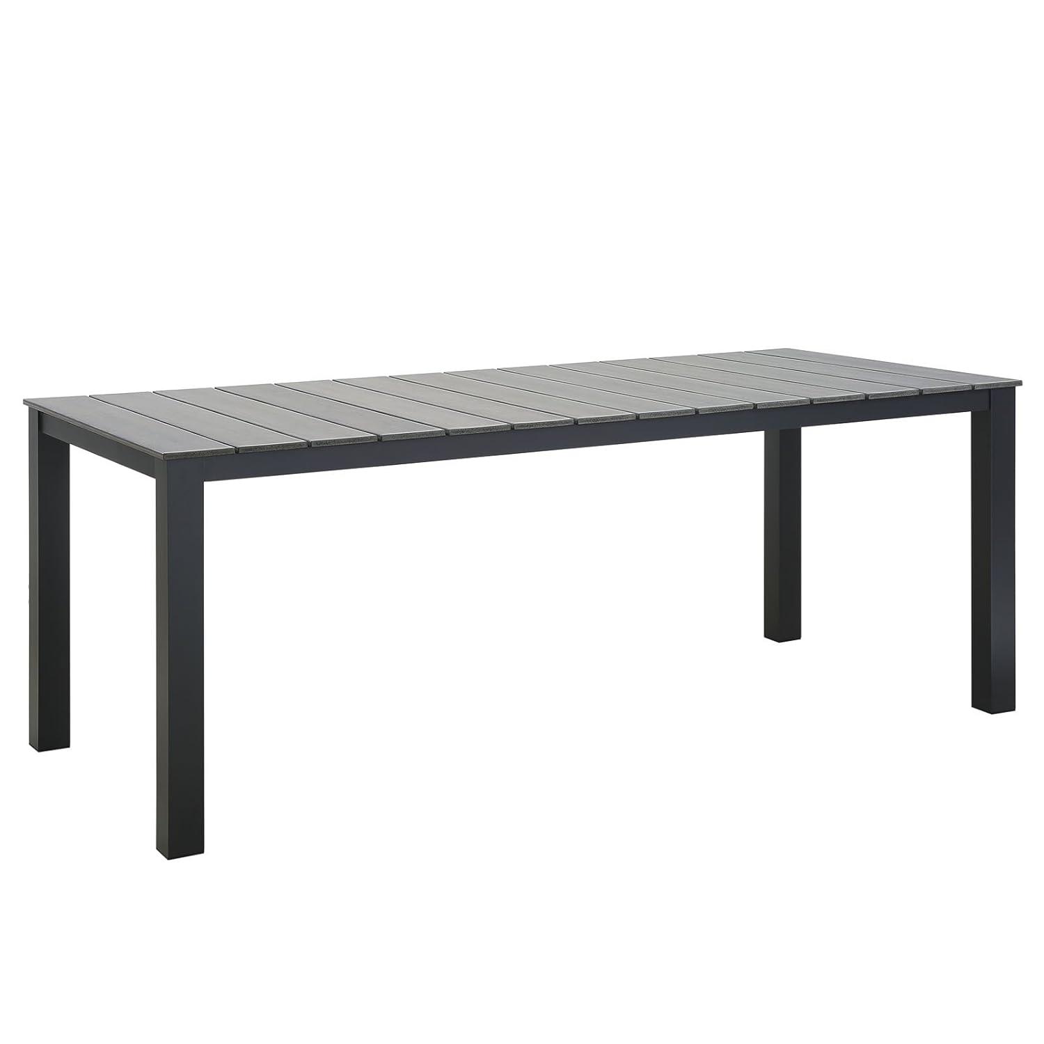 Modway Maine 80" Outdoor Patio Dining Table