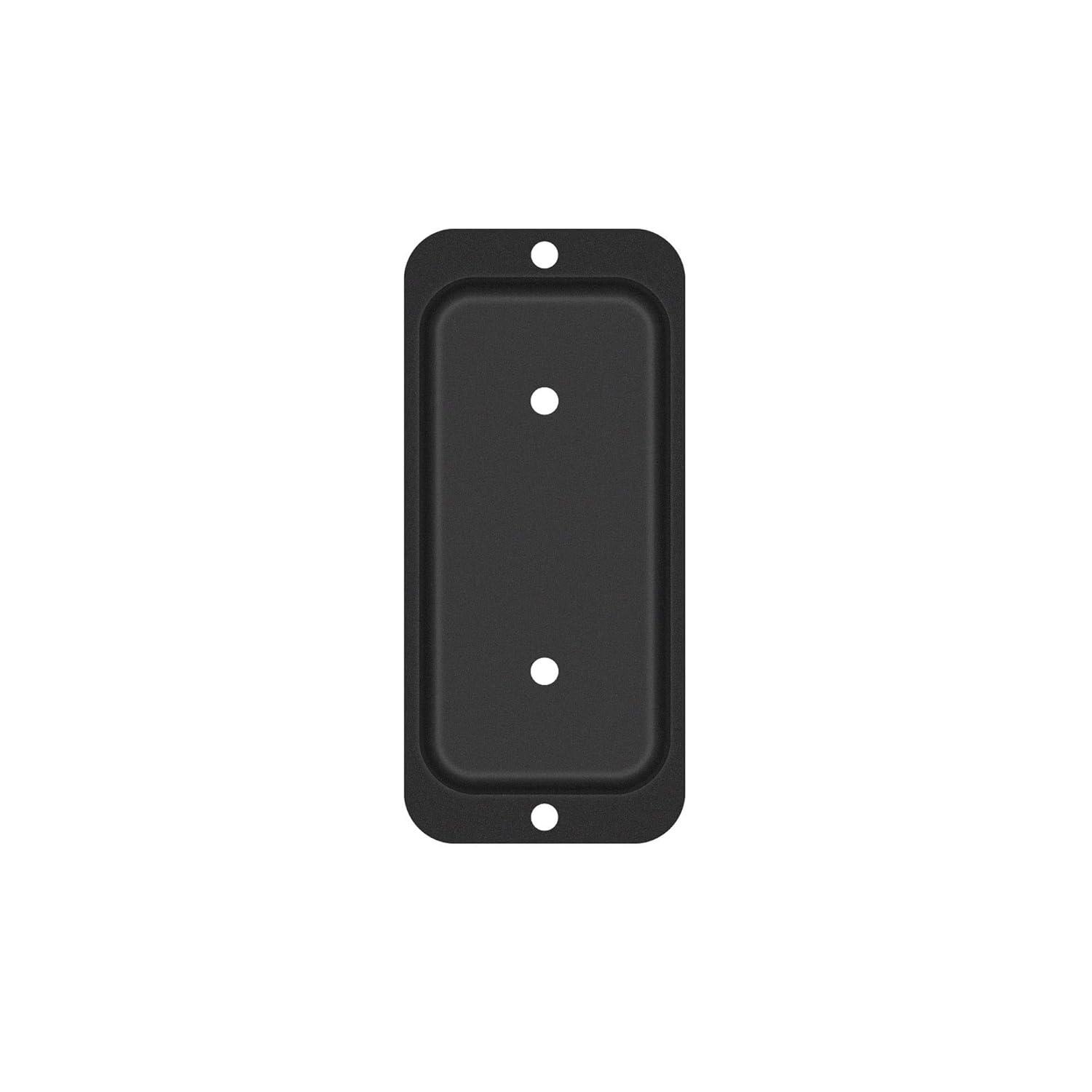 Black Powder-Coated Steel 2" x 4" Rail Hanger Bracket