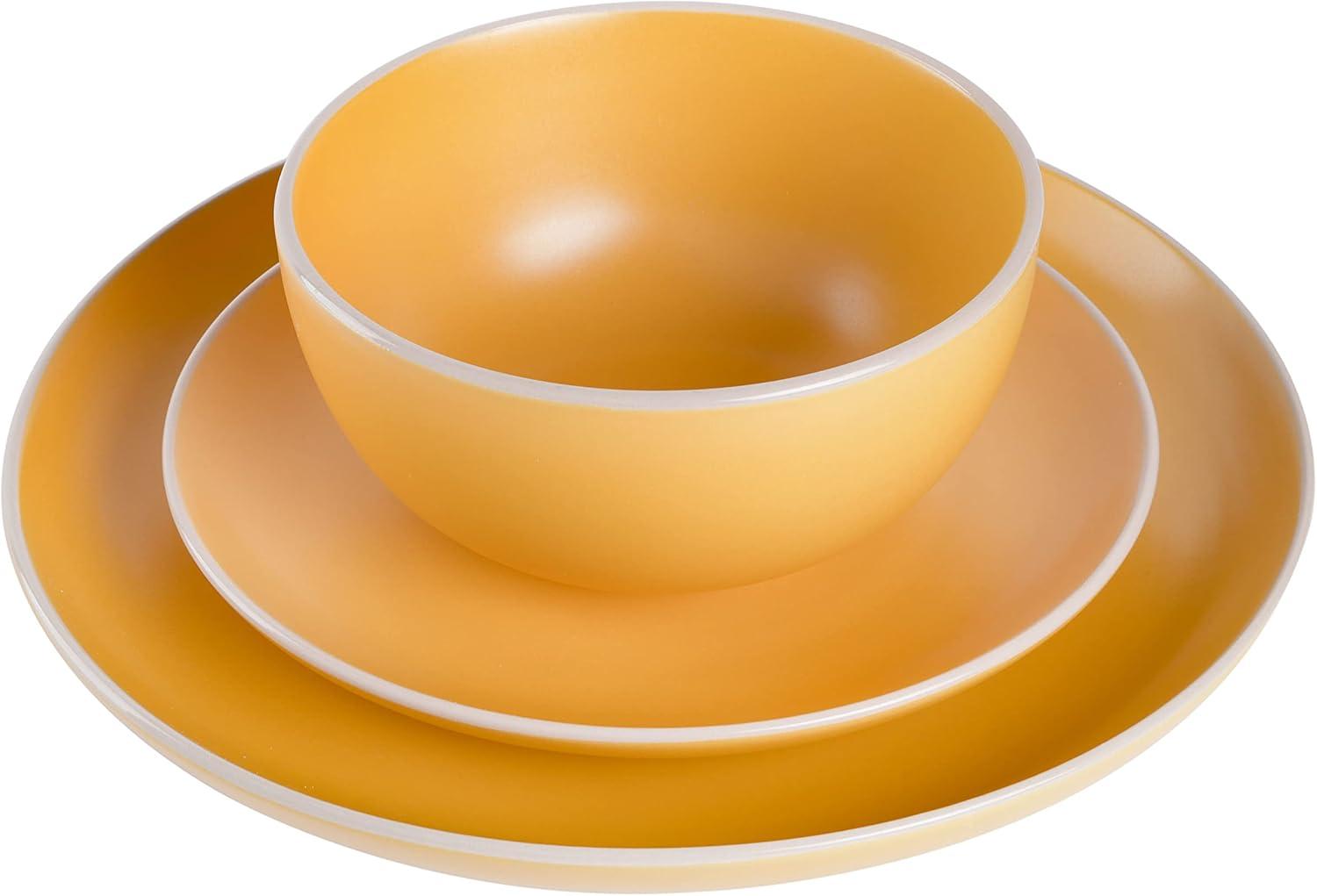 Rockaway 12 Piece Dinnerware Set