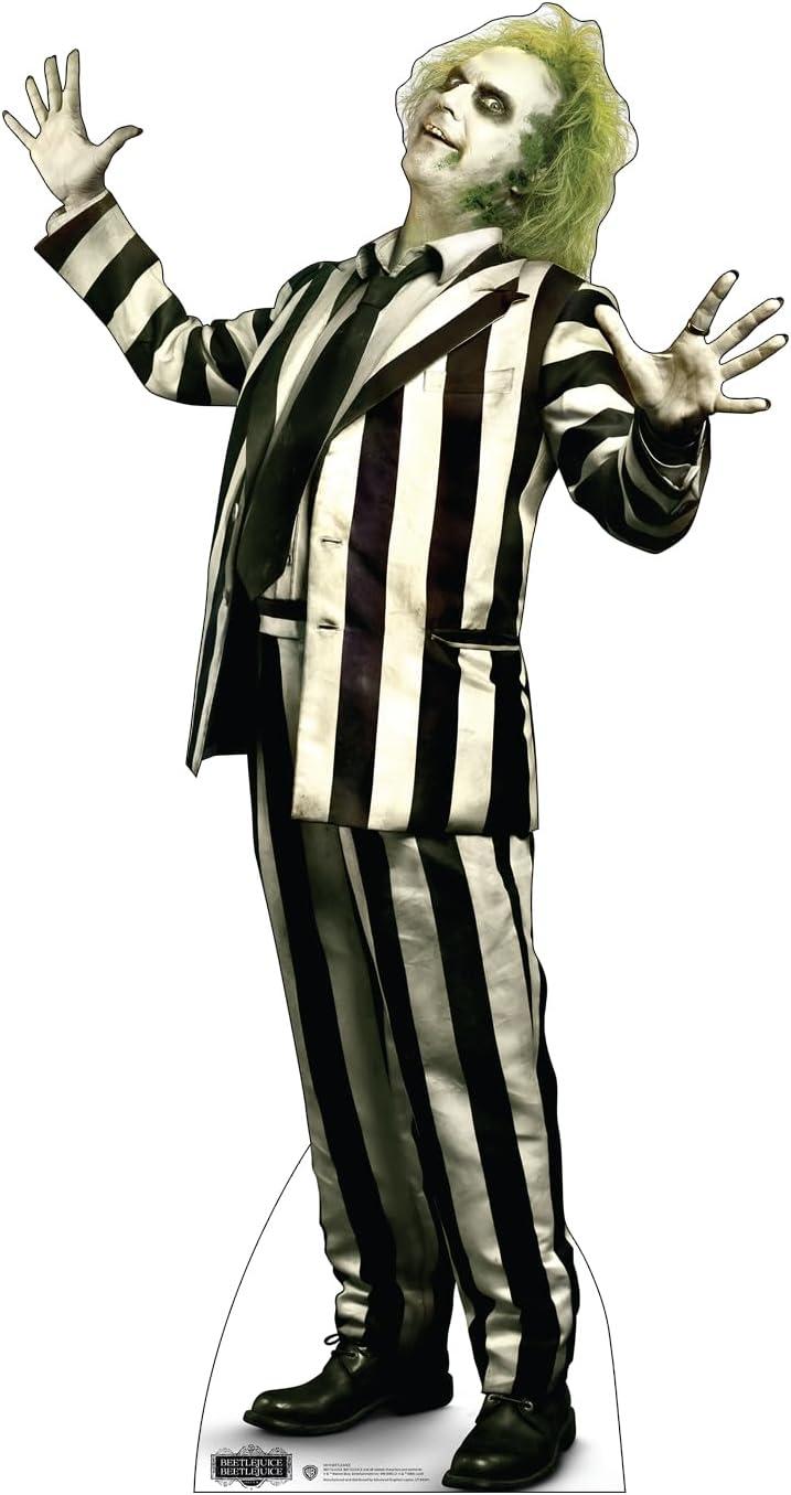 Advanced Graphics Beetlejuice Life Size Cardboard Cutout Standup - Beetlejuice Beetlejuice (2024 Film)