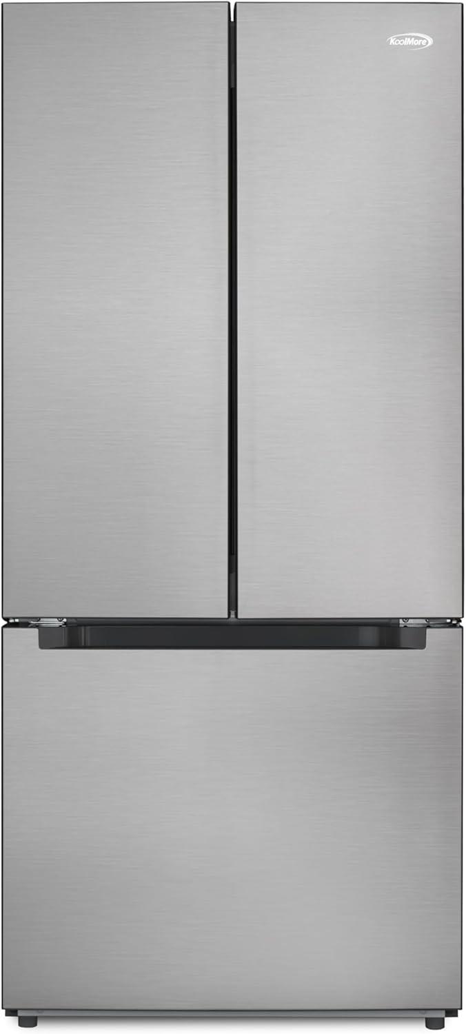 30-Inch Stainless Steel French Door Refrigerator with Dual Freezer Drawers