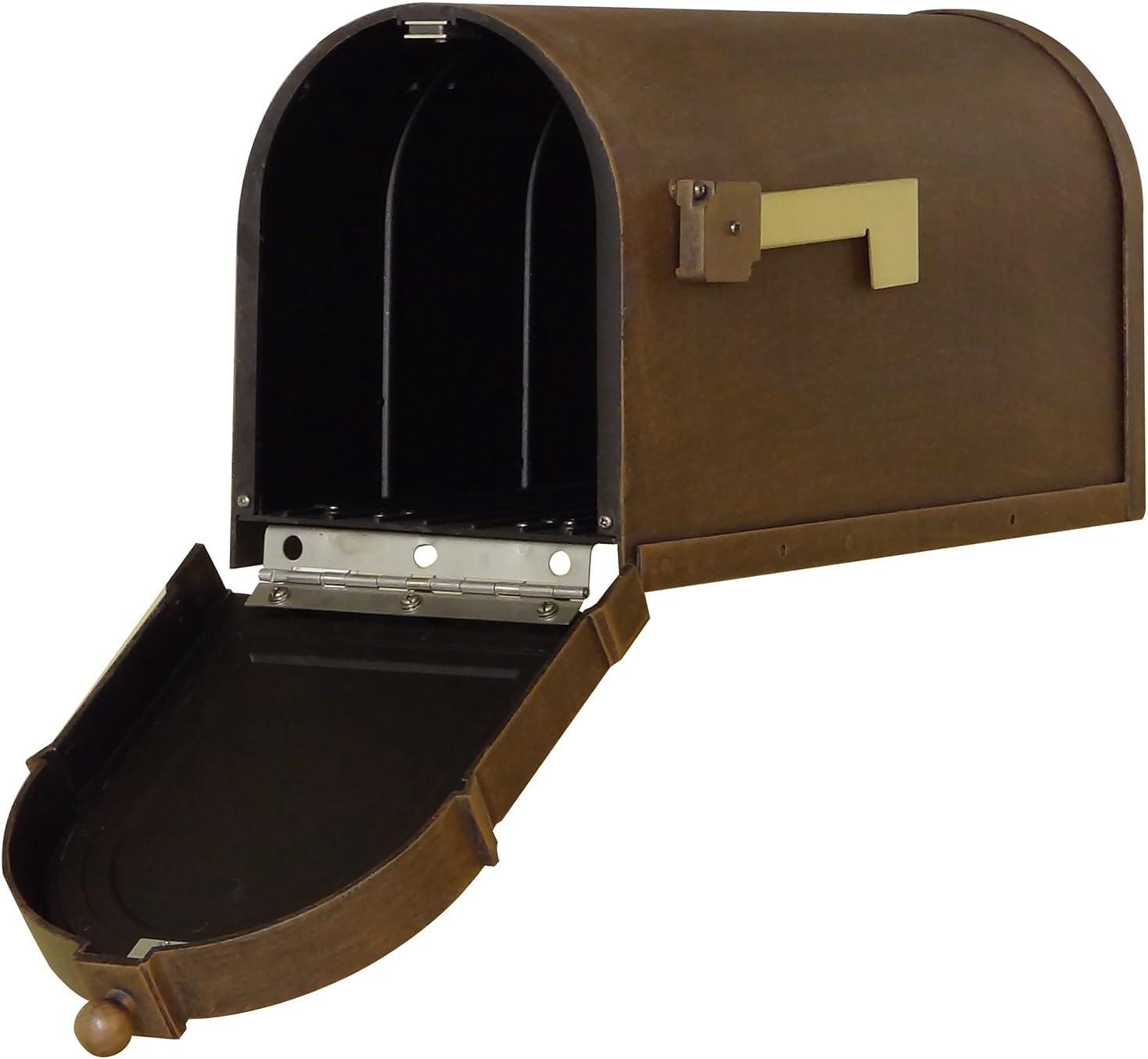 Berkshire Post Mounted Mailbox