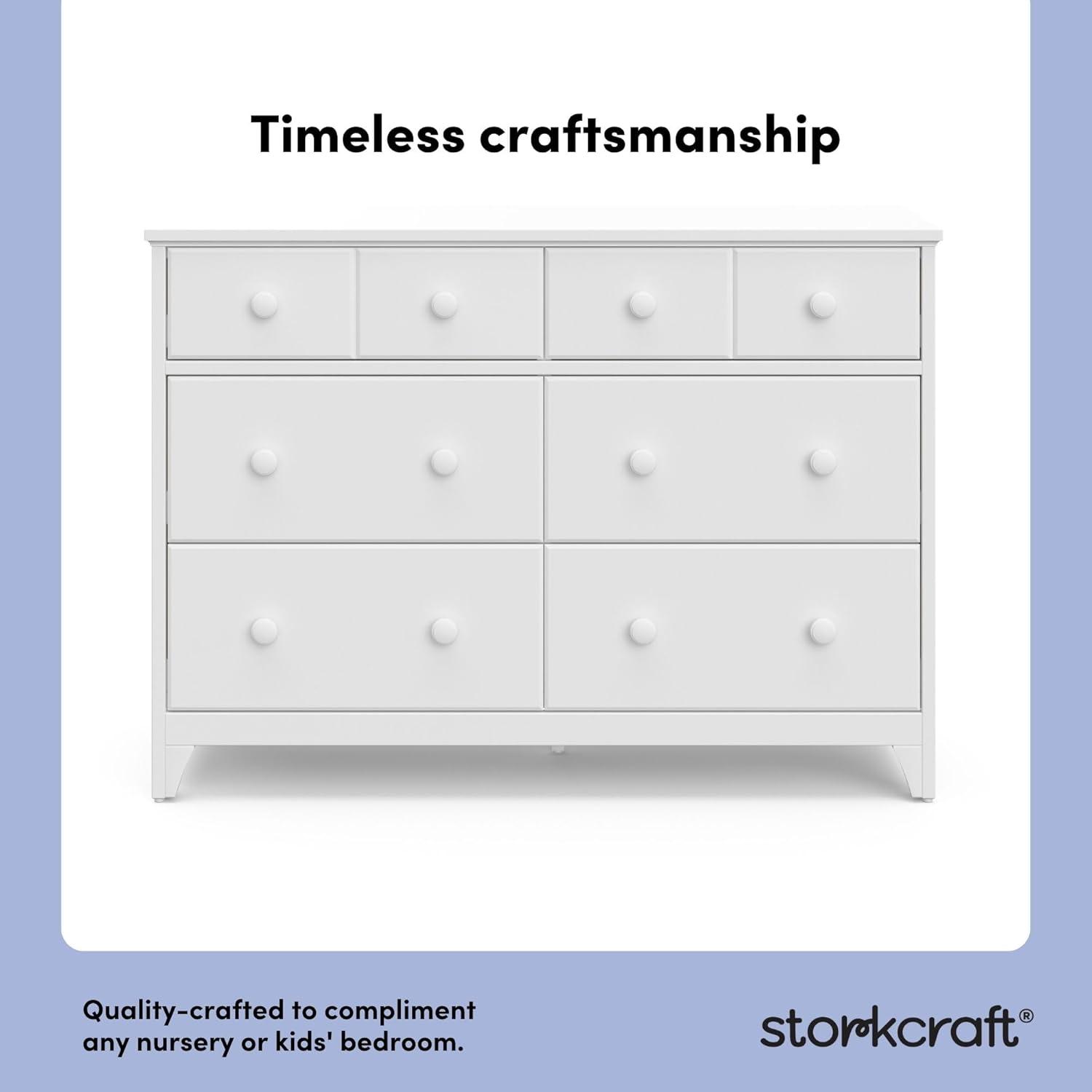 Moss 6 Drawer Double Dresser