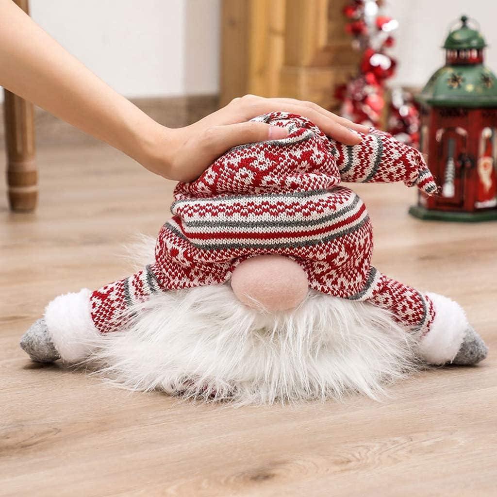 KKIMR Black Clearance Friday Xmas Decoration Gnome Christmas Tree Topper Gnome Christmas Ornaments Santa Gnomes Plush Decoration OrnamentChristmas Ornaments