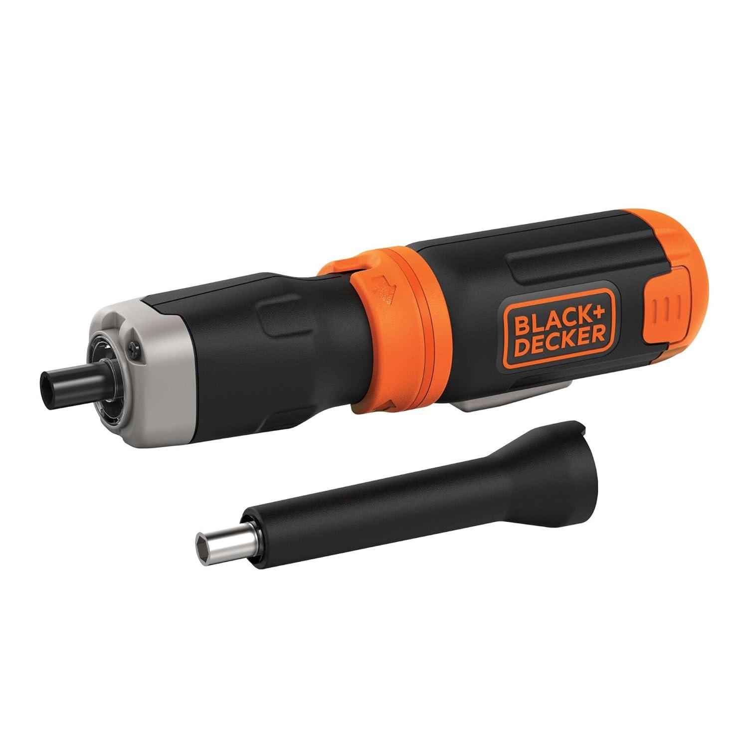 BLACK+DECKER 6V Alkaline Screwdriver, Bcf601Aa