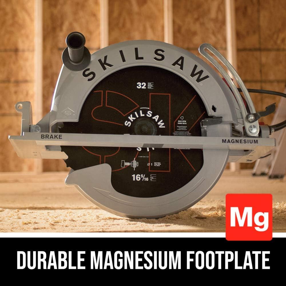 SKILSAW SPT70V-11 16-5/16 in. Magnesium SUPER SAWSQUATCH Worm Drive Saw