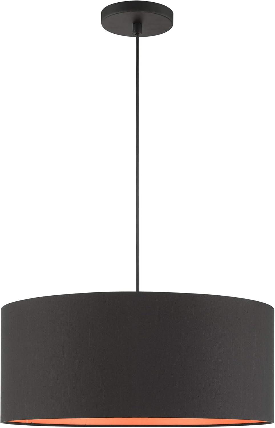 Livex Lighting Sentosa 3 - Light Pendant in  Black