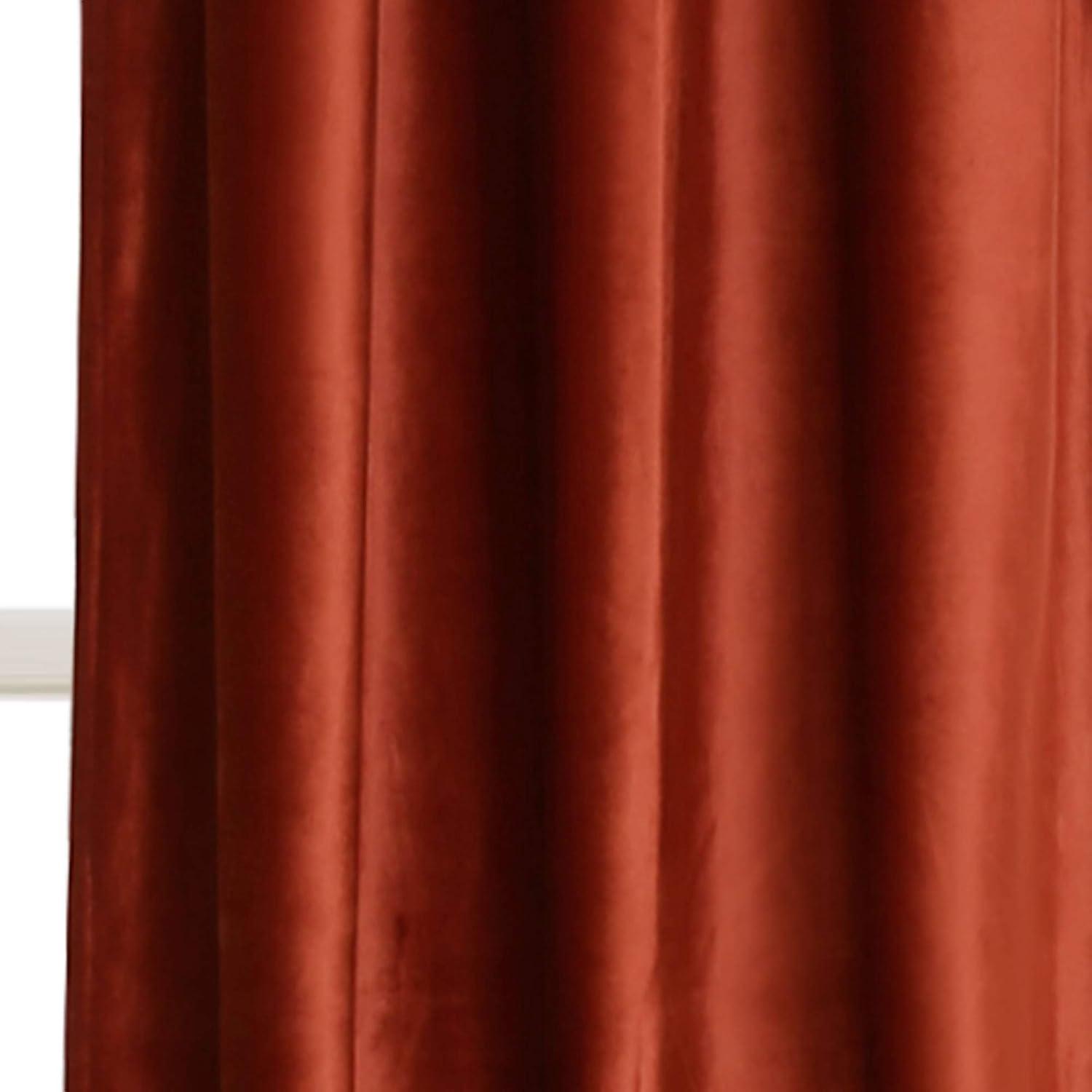 Lush Decor Grommet Room Darkening Curtain Panel 38" x 108" 2 Panels