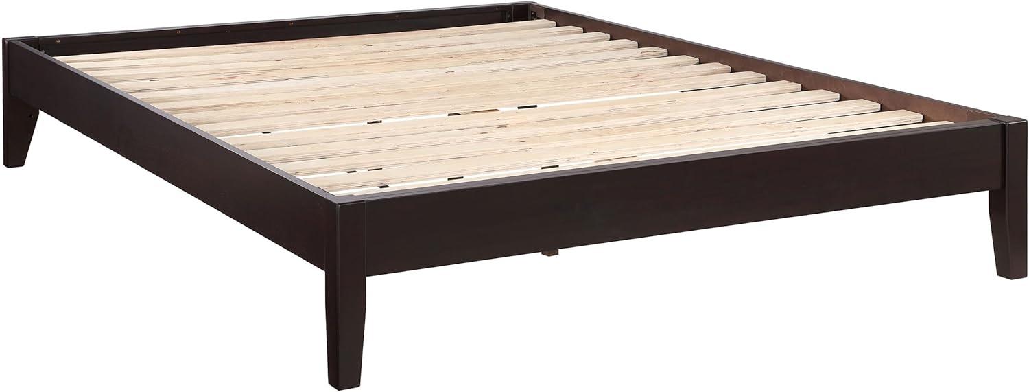 Platform Bed, Eastern King Bed, Cappuccino
