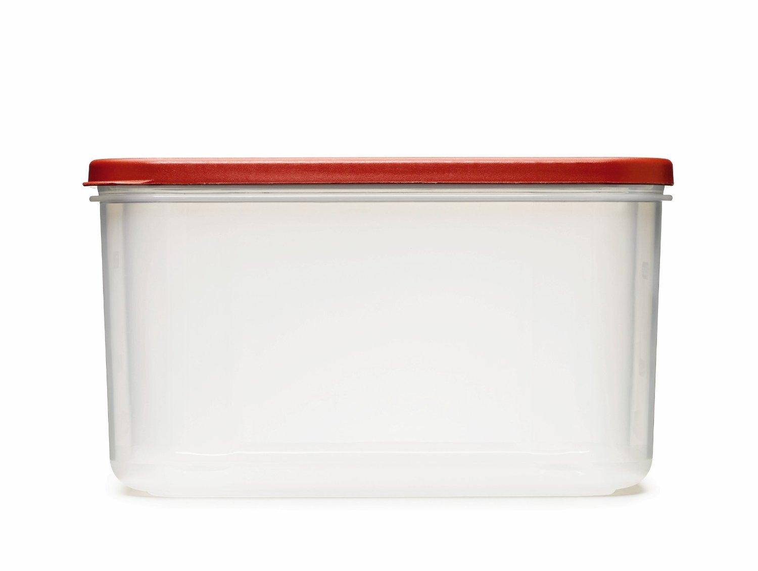 Rubbermaid Modular Canister Food Storage Container with Lid, 10 Cup