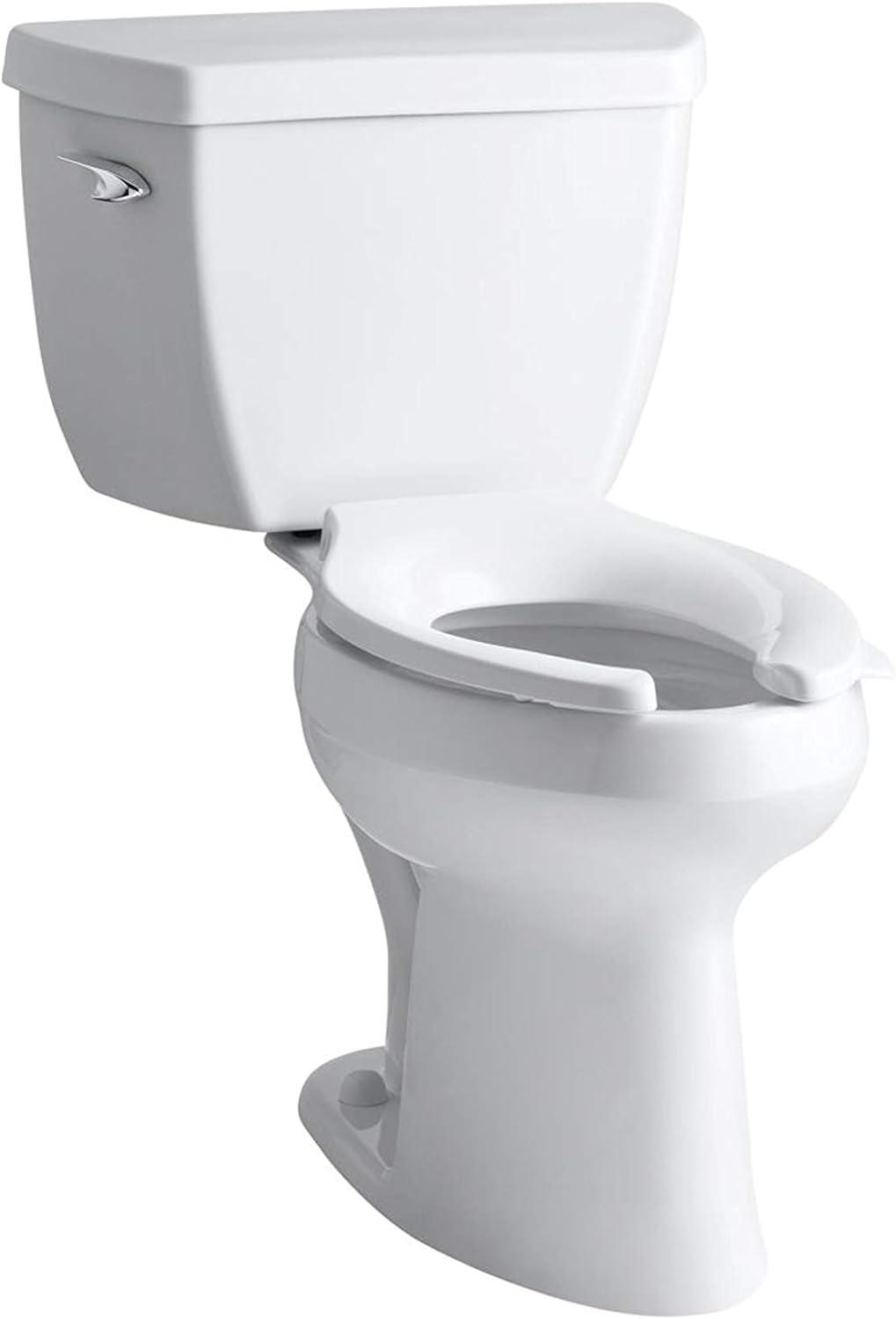 Highline Two-Piece Elongated 1.6 GPF Toilet with Pressure Lite Flush and Left-Hand Trip Lever