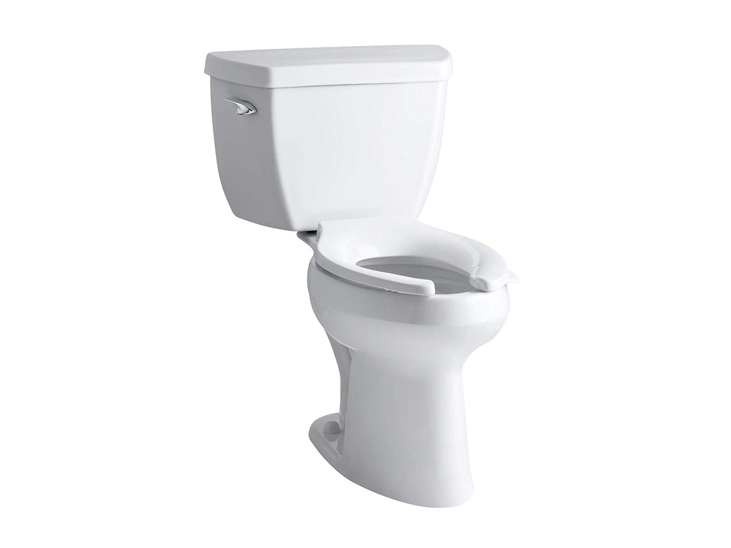 Highline Two-Piece Elongated 1.6 GPF Toilet with Pressure Lite Flush and Left-Hand Trip Lever
