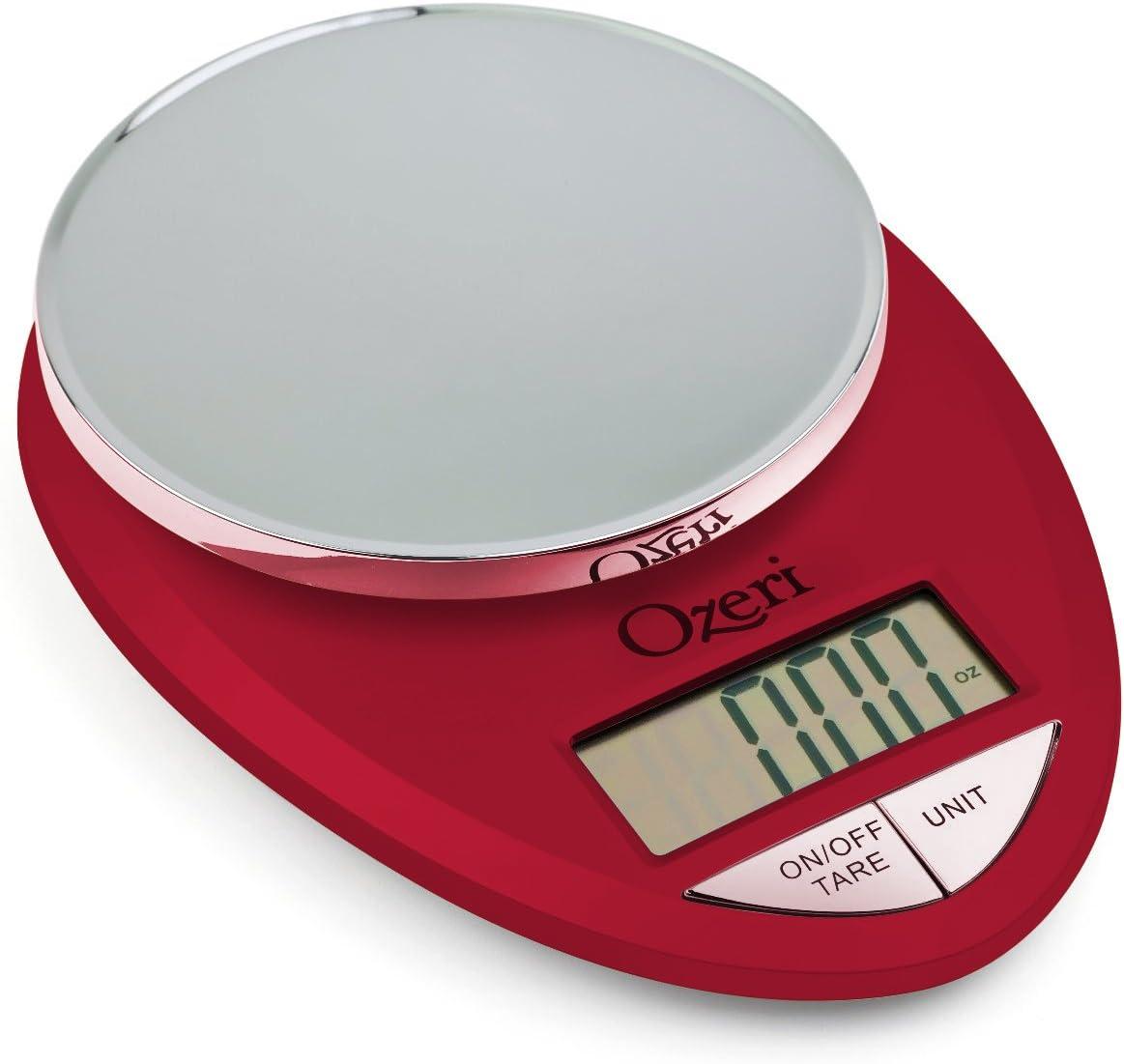 Ozeri Pro Digital Kitchen Food Scale, 0.05 oz to 12 lbs (1 gram to 5.4 kg)