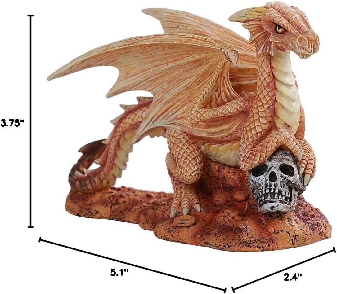 Ebros Desert Sand Element Baby Wyrmling Dragon Statue Anne Stokes Fantasy 5.25"L