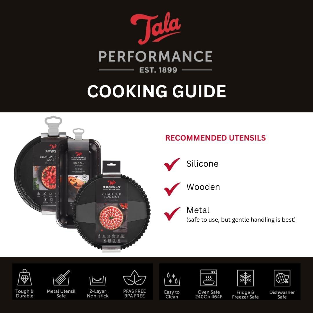 Performance, Roaster, Professional Gauge Carbon Steel with Whitford Eclipse Non-Stick Coating, Cooking and Roasting, 29.6 x 19.3 x 4cm