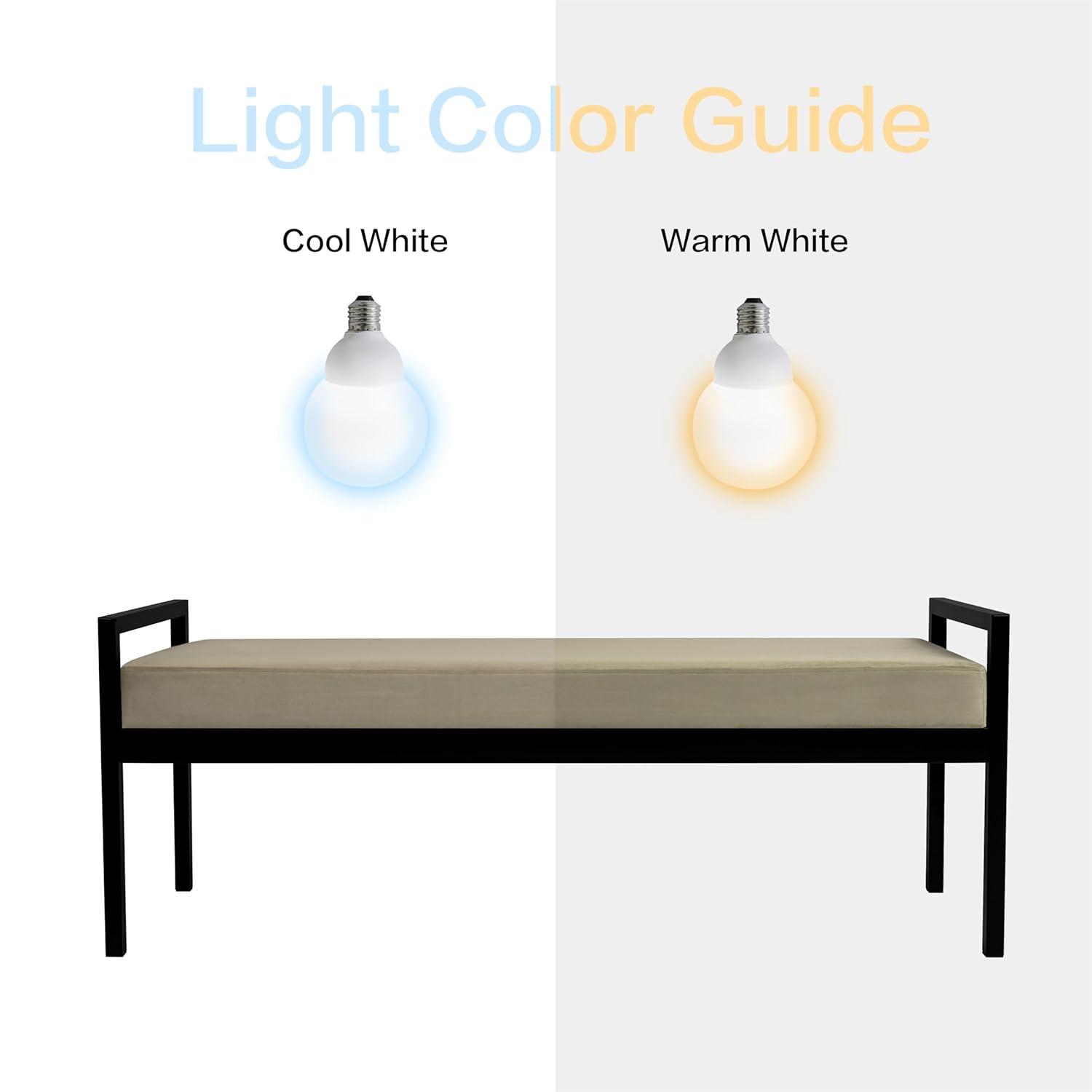 HomePop Moderno Metal y Terciopelo Bench, 49.5"Ancho x 17.25"Profundidad x 19"Alto, Gris/negro