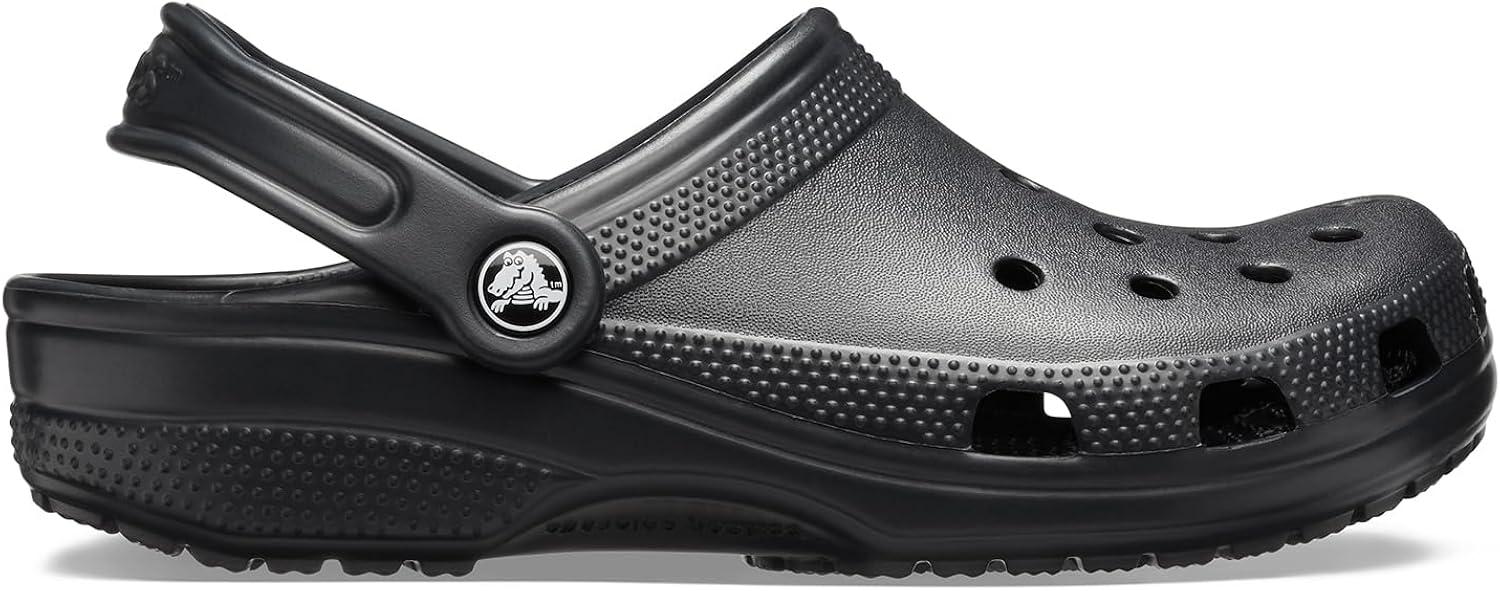 Men's 12 Black Aerated Slip Resistant Clogs