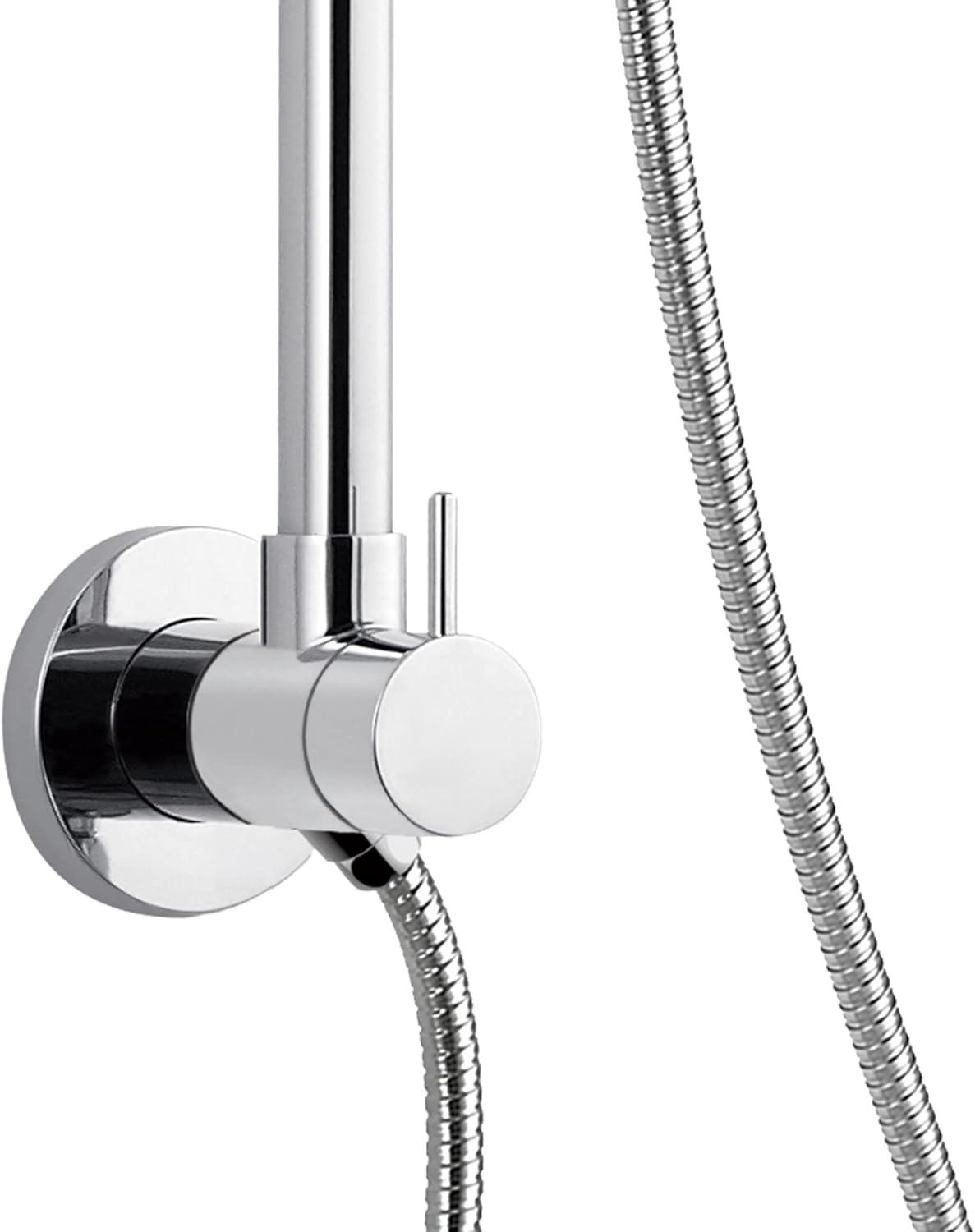 Seabreeze 1.8 GPM Rain Shower Head with Handshower