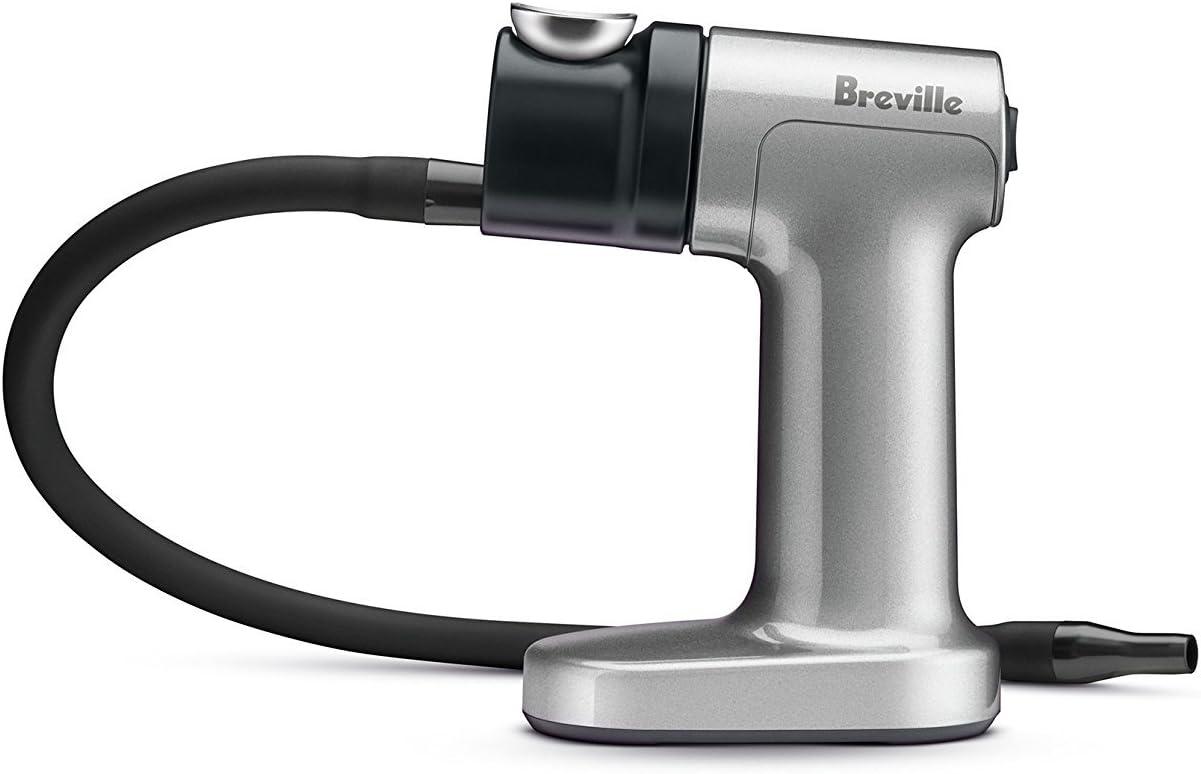 Compact Stainless Steel Cordless Smoking Gun with Accessories
