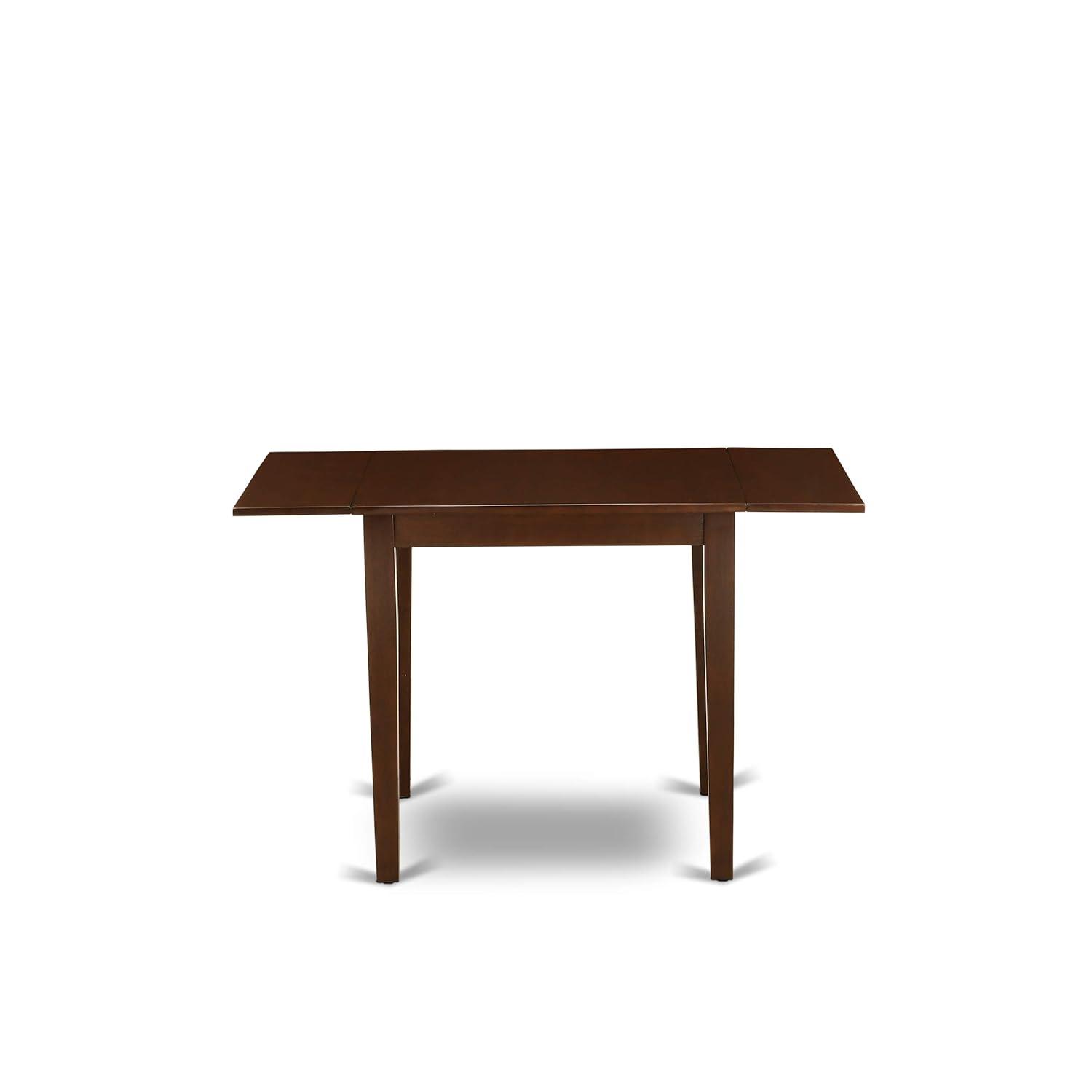 East West Furniture, Dining Table Mahogany, NDT-MAH-T
