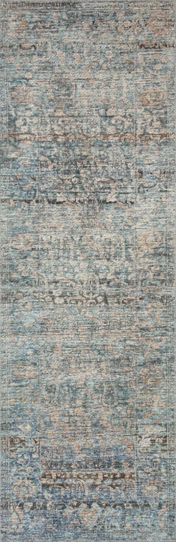 Amber Lewis x Loloi Amber Lewis x Loloi Billie Denim / Blush Area Rug
