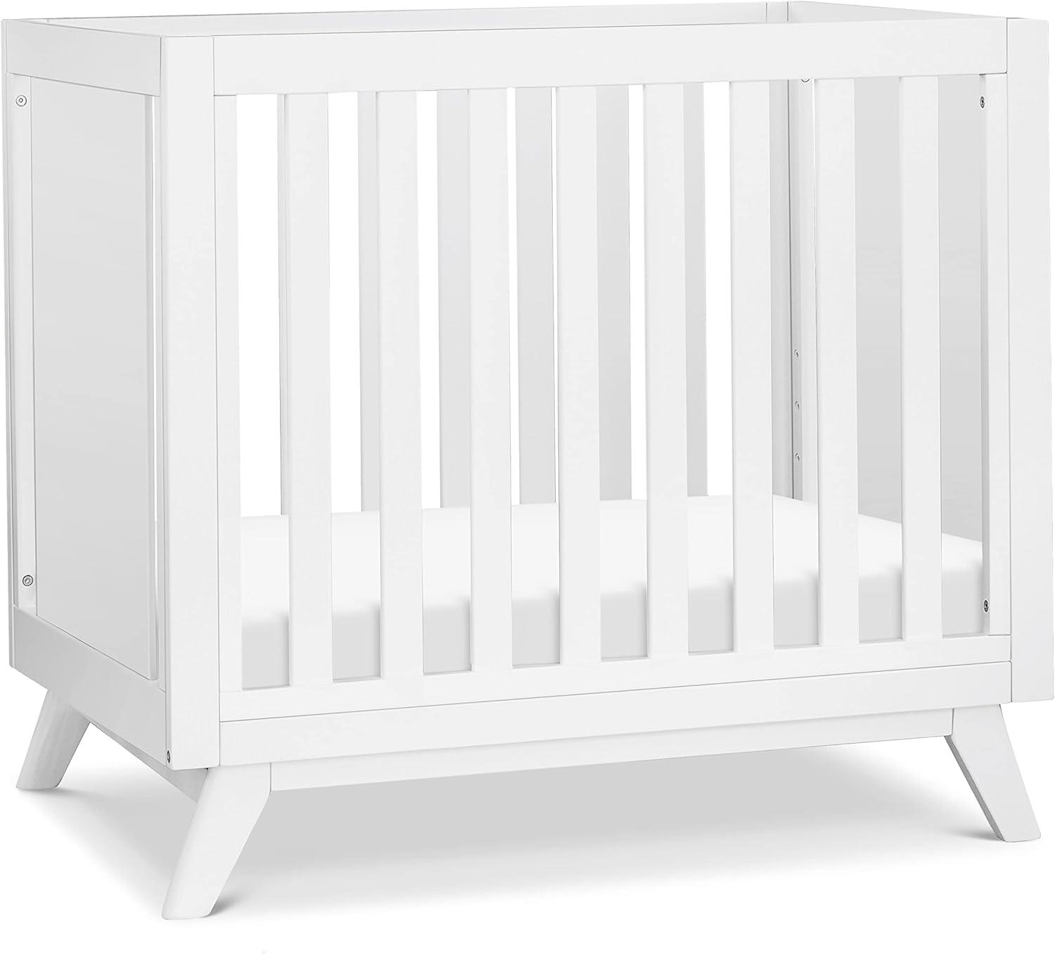 Otto 3-in-1 Convertible Mini Crib with 4" Mattress