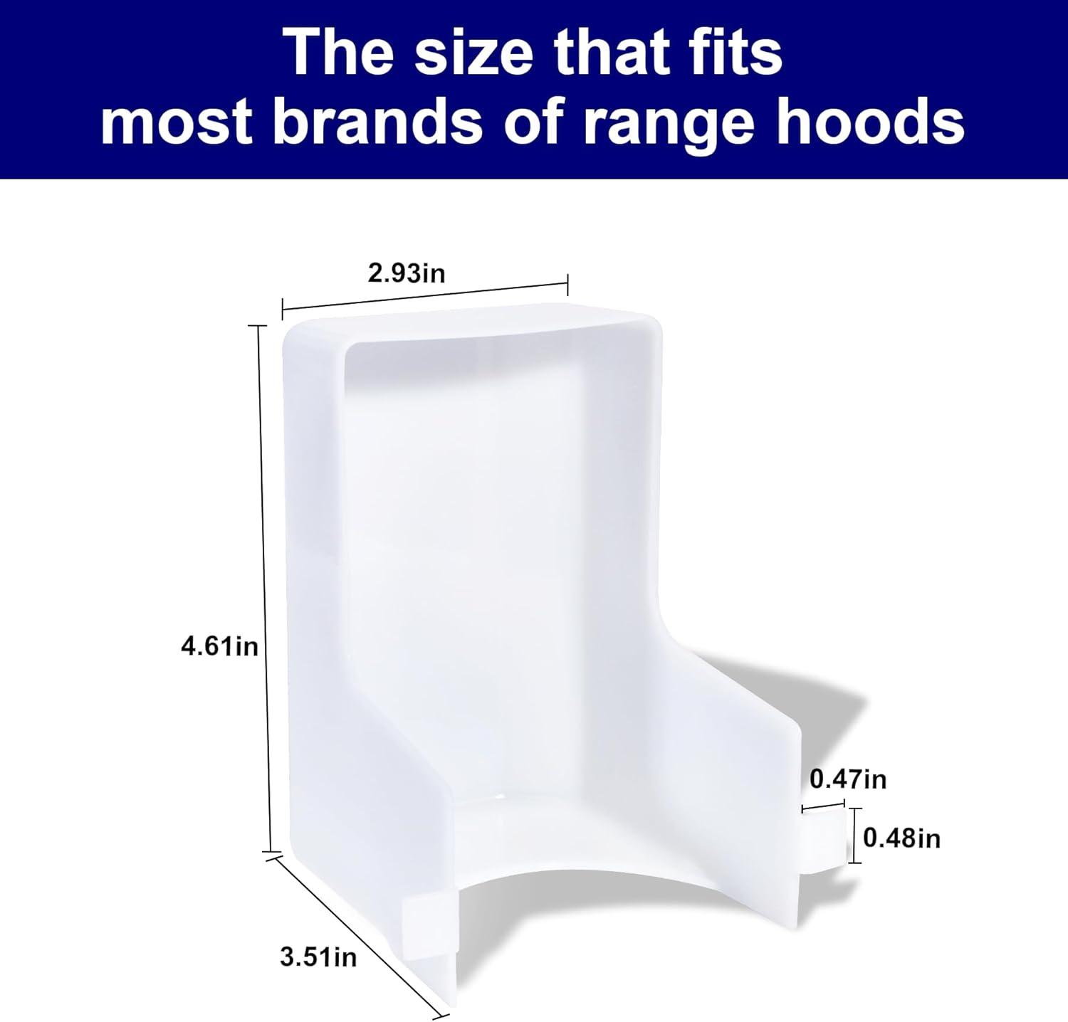 WeiLaiKeQi 99110437 Range Hood Light Lens Cover Lightweight Easy to Install Replacement