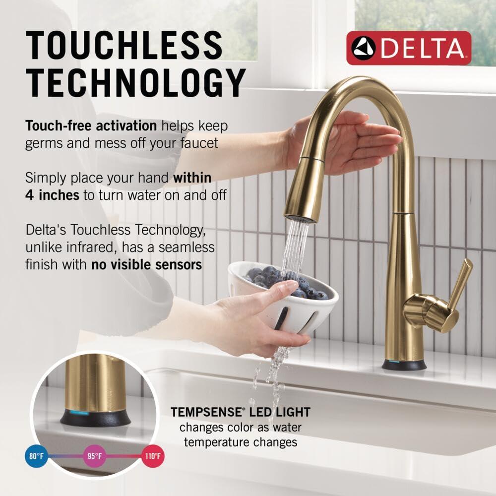 Essa Touch2O Kitchen Sink Faucet with Touchless Technology