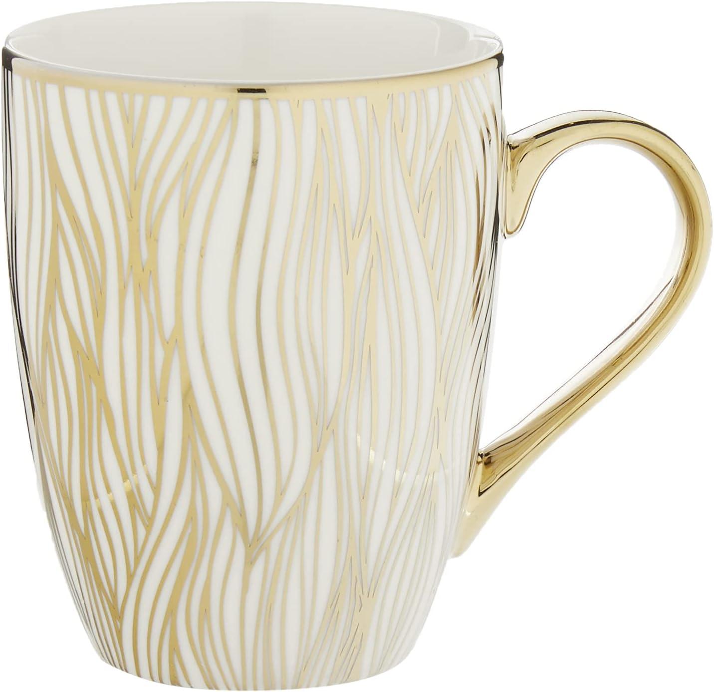 Matrix Set of 6 Gold Plated Mugs