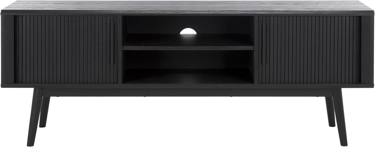 Aphra 2 Door 2 Shelf Media Stand - MED9624 - Walnut - Safavieh