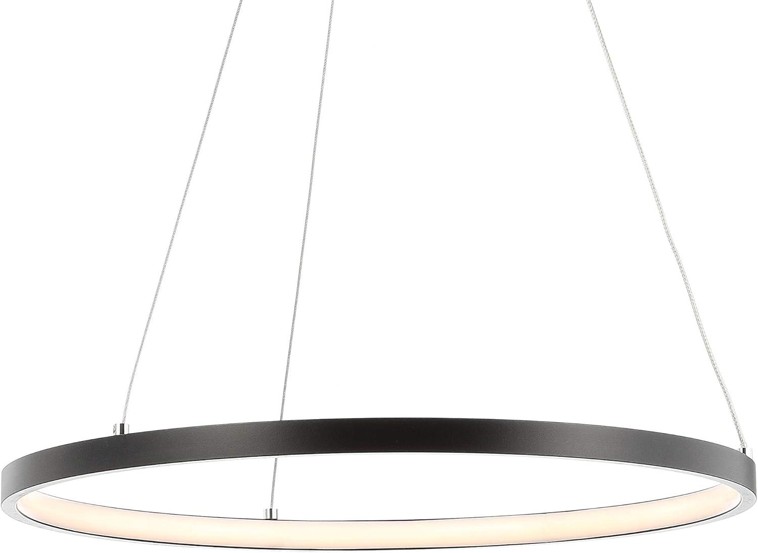 Brice Modern Contemporary Iron Integrated LED Pendant