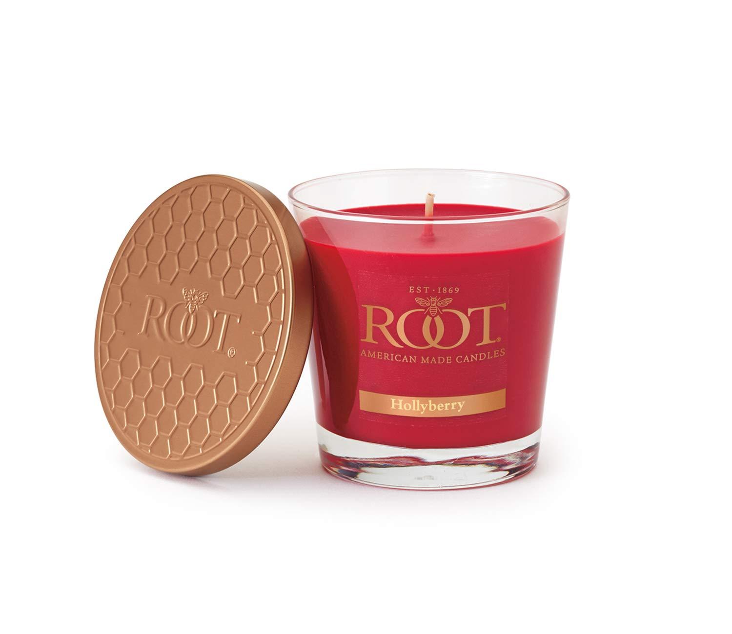 Root Candles Hollyberry Scented Jar Candle