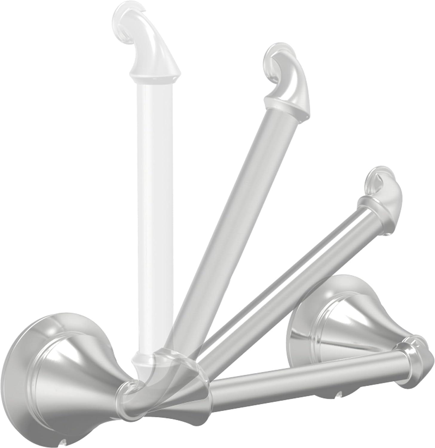 Linden™ Wall Mount Pivot Arm Toilet Paper Holder Bath Hardware Accessory