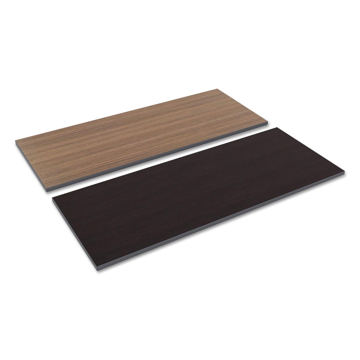 Alera AL Reversible Laminate Table Top - Espresso & Walnut - 60 x 24 in.
