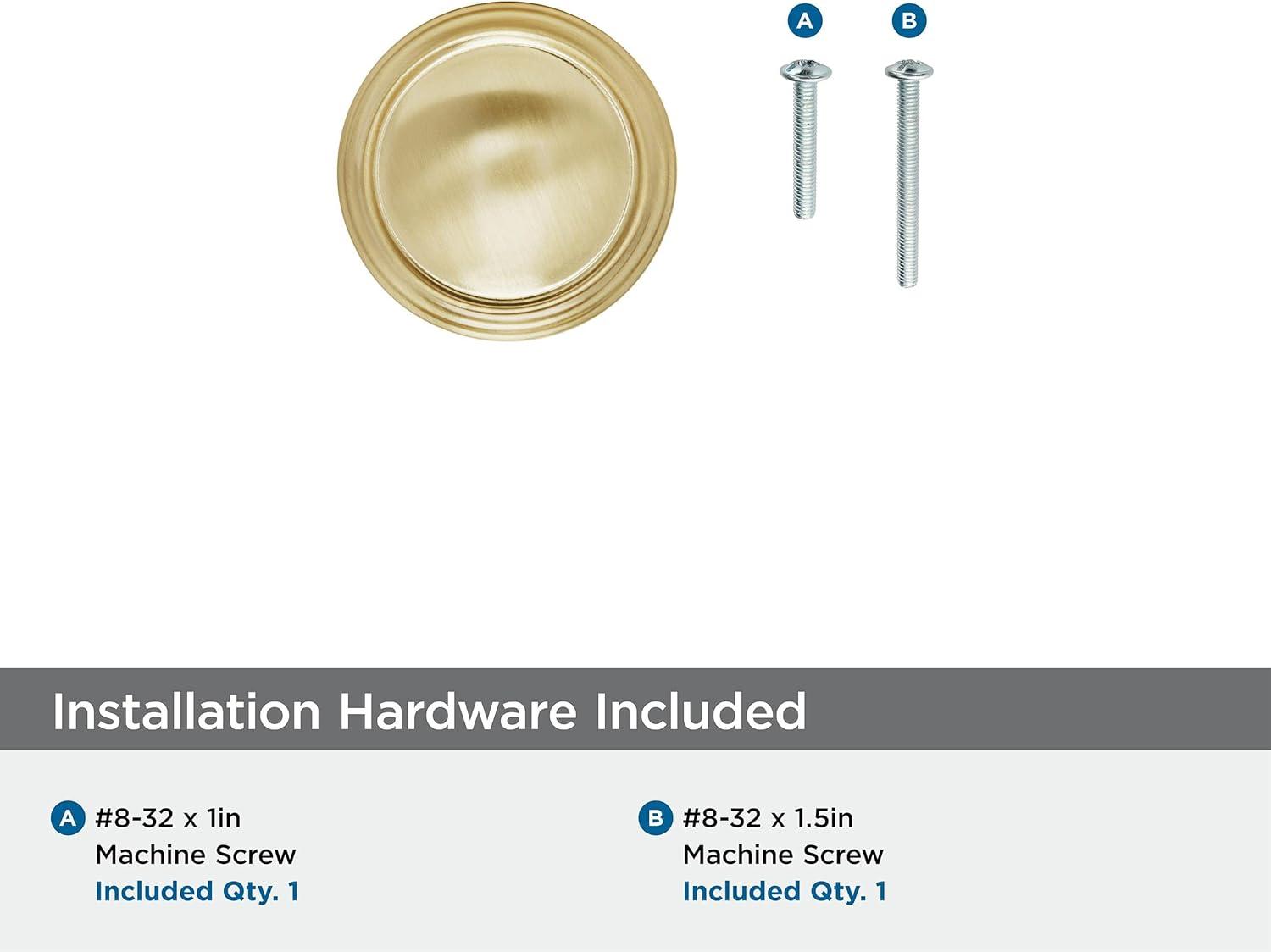 Amerock Allison 1 1/4" Diameter Mushroom Knob