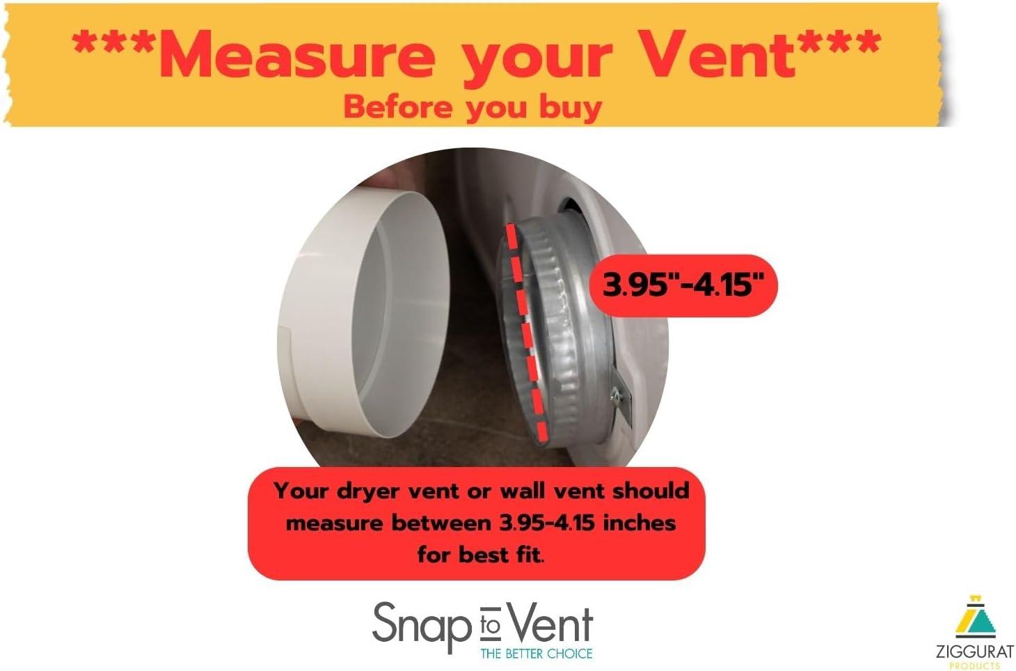 STV-S Dryer Duct Connector - DIY Easy Dryer Vent Hookup Kit - by