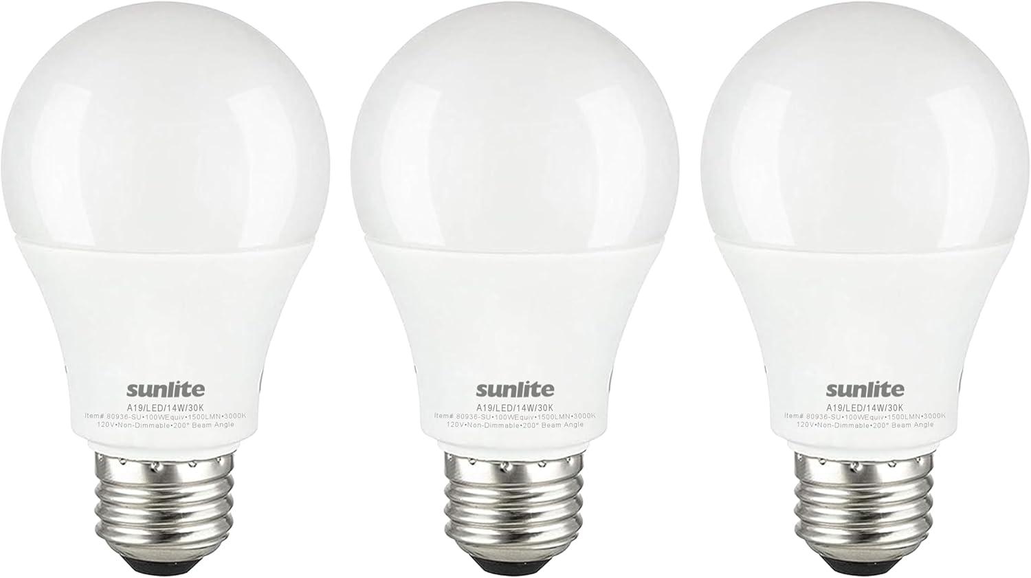 White Frosted LED Screw-in Light Bulbs for Commercial Use