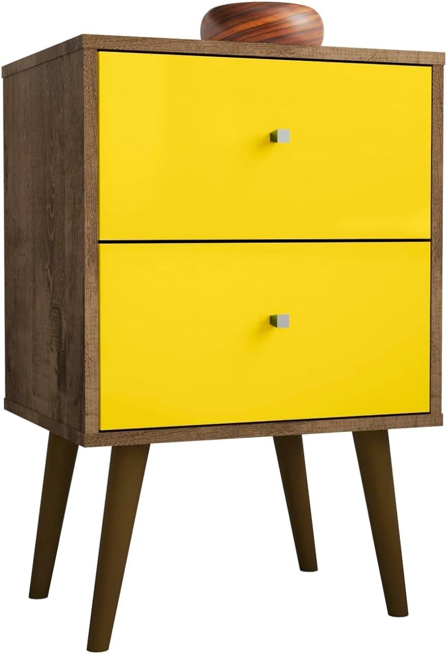 Liberty 2.0 Mid Century Modern Nightstand - Manhattan Comfort