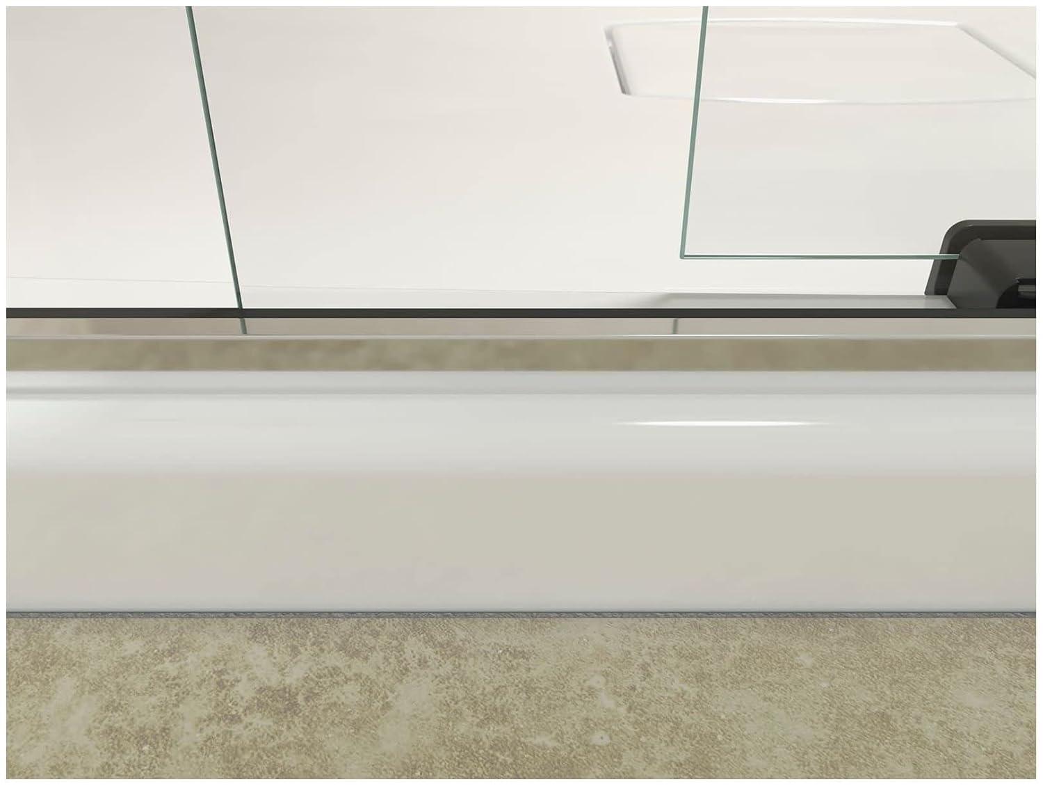 Levity 59.62" x 62" Bypass Bath Door with CleanCoat® Technology